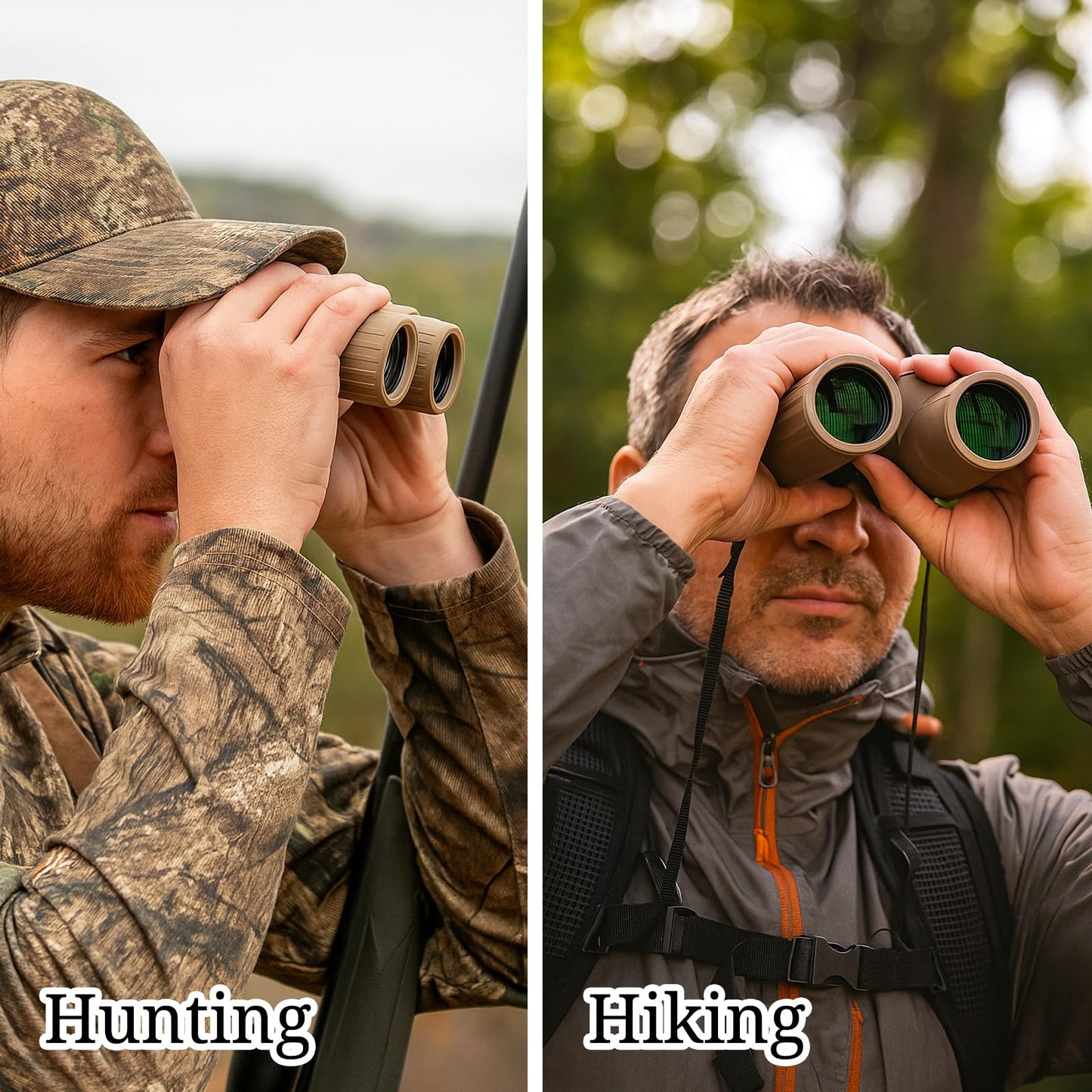 SG SURGOAL 8x32 Laser Rangefinder Binoculars 3000 Yards, OLED Red Display, Angle Compensated, IPX4 Waterproof Hunting Range Finder with 1/4” Thread for Tripod Mount