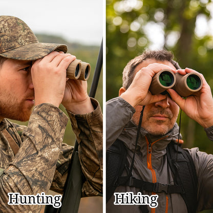 SG SURGOAL 8x32 Laser Rangefinder Binoculars 3000 Yards, OLED Red Display, Angle Compensated, IPX4 Waterproof Hunting Range Finder with 1/4” Thread for Tripod Mount
