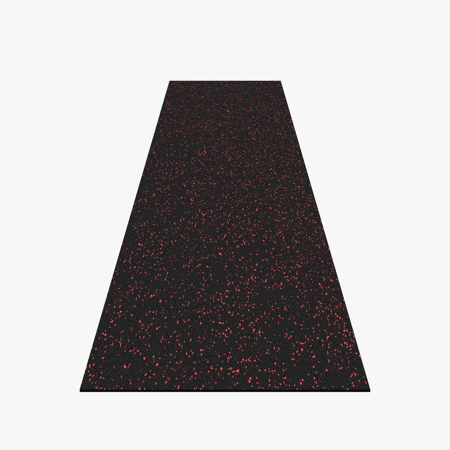 Flooring Inc 1/4" Tough Rubber Flooring Roll | Flexible Recycled Rubber Gym Floor Mats for Home Gym | Heavy Duty Rubber Mat for Home Gyms, Sheds, Horse Stall Mat or Trailer | 4’x10’ | Bright Red