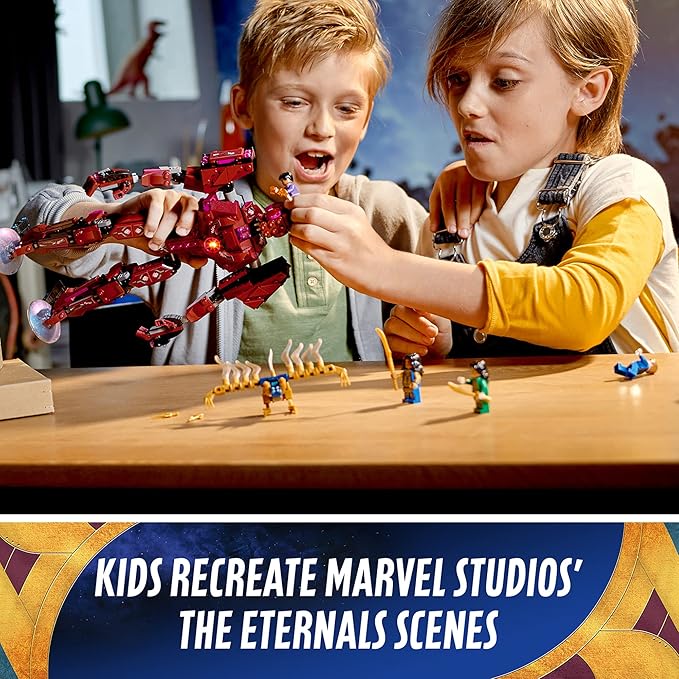 LEGO Marvel The Eternals in Arishem’s Shadow 76155 Building Kit