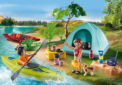 Playmobil Camping with Kayaks