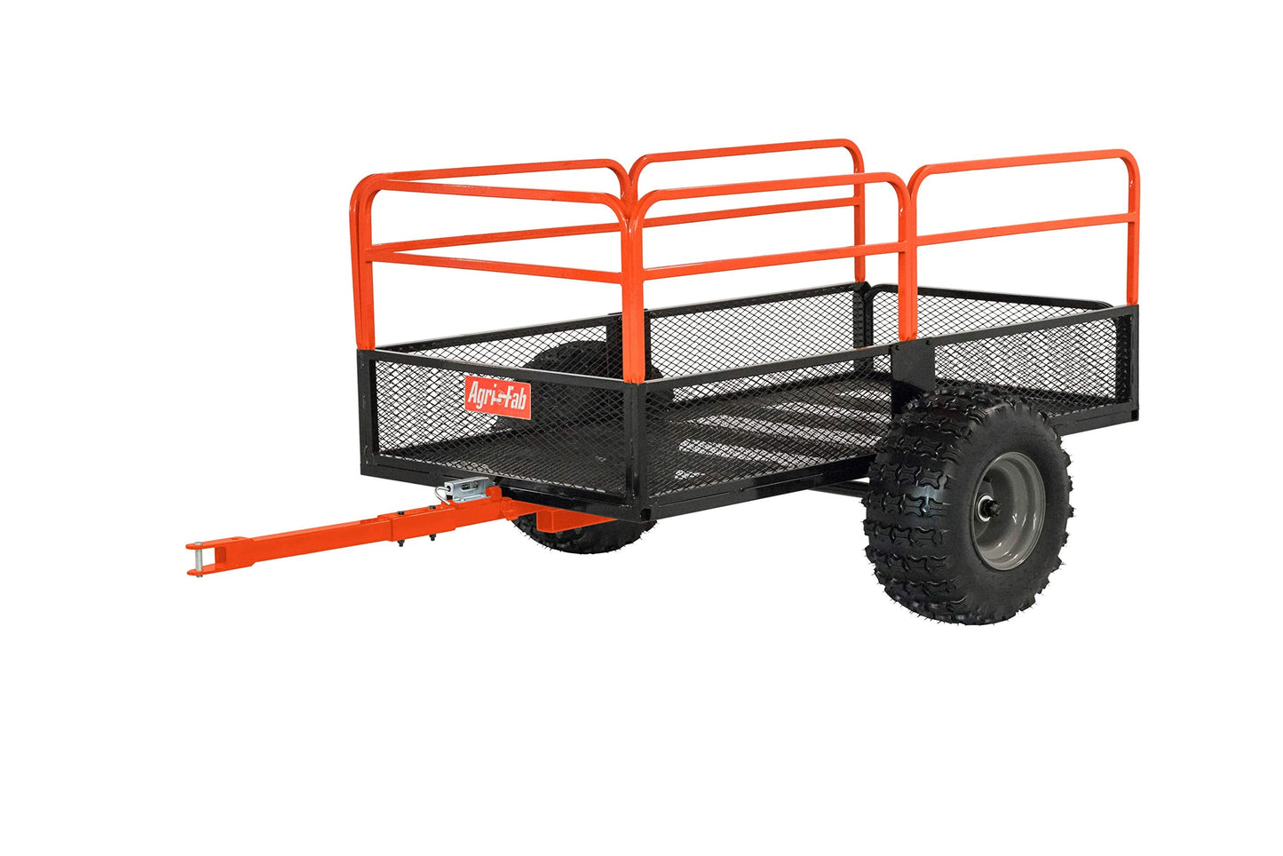 Agri-Fab 45-0554 1250lb Capacity Steel Swiveling / Dump Cart / Utility ATV/UTV Cart, 18 inch x 9.5 inch All Terrain Pneumatic Tires