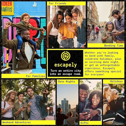 Baltimore Outdoor Escape Room | Real City Scavenger Hunt | Gifts for Adults &amp Families | 1-6 Players 2-3 Hours 1.5 Miles Walking Distance