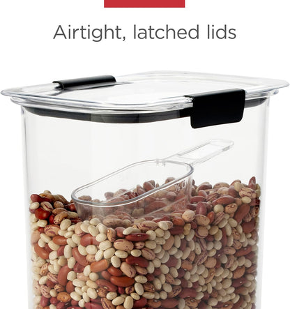 Rubbermaid Brilliance 14-Piece Food Storage Container Set - Airtight, BPA-Free for Kitchen & Pantry Organization
