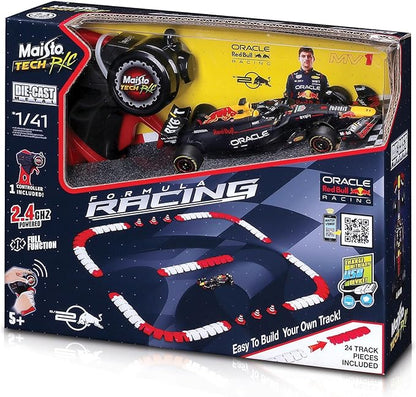Maisto Tech R/C 1:41 2024 DC Oracle Red Bull RB20 Car w/Track Verstappen #1