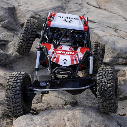 Axial RC Crawler 1/8 AXP8 Gilamon 2.2 4X4 RTR Brushed Trail Buggy Red (Battery and Charger Not Included) AXI-1207T2