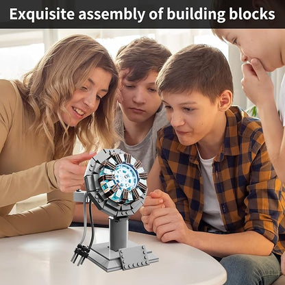 Arc Reactor Building Block Set A Model Toy Proof That Tony Has A HeartA Gift for Adults and Children