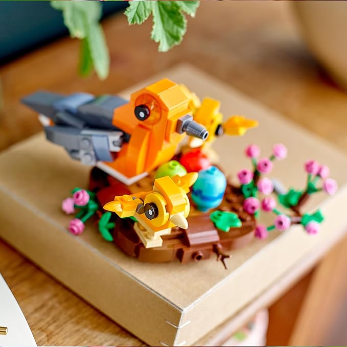 LEGO Bird’s Nest Building Toy Kit Seasonal Display for a Table or Shelf Fun Build for Kids Ages 9 and Up 40639