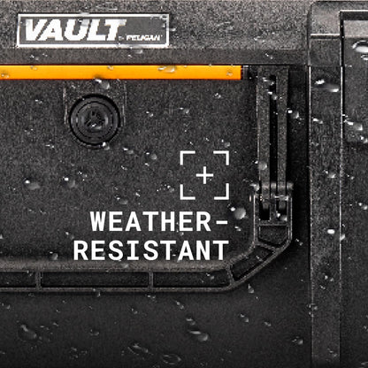 Pelican Vault v300-5 Pistol and 19 Magazine Pre-Cut Foam Gun Case (Black)