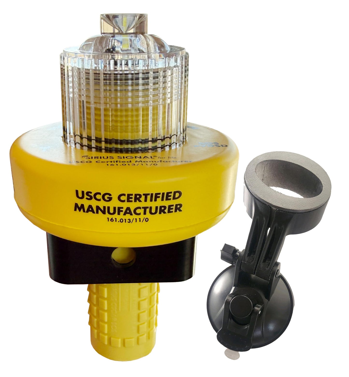 Sirius Signal C-1004 SOS LED Distress Signal - White & Infrared, USCG Approved, Includes Display Mount, Storage Mount, Daytime Flag & Whistle