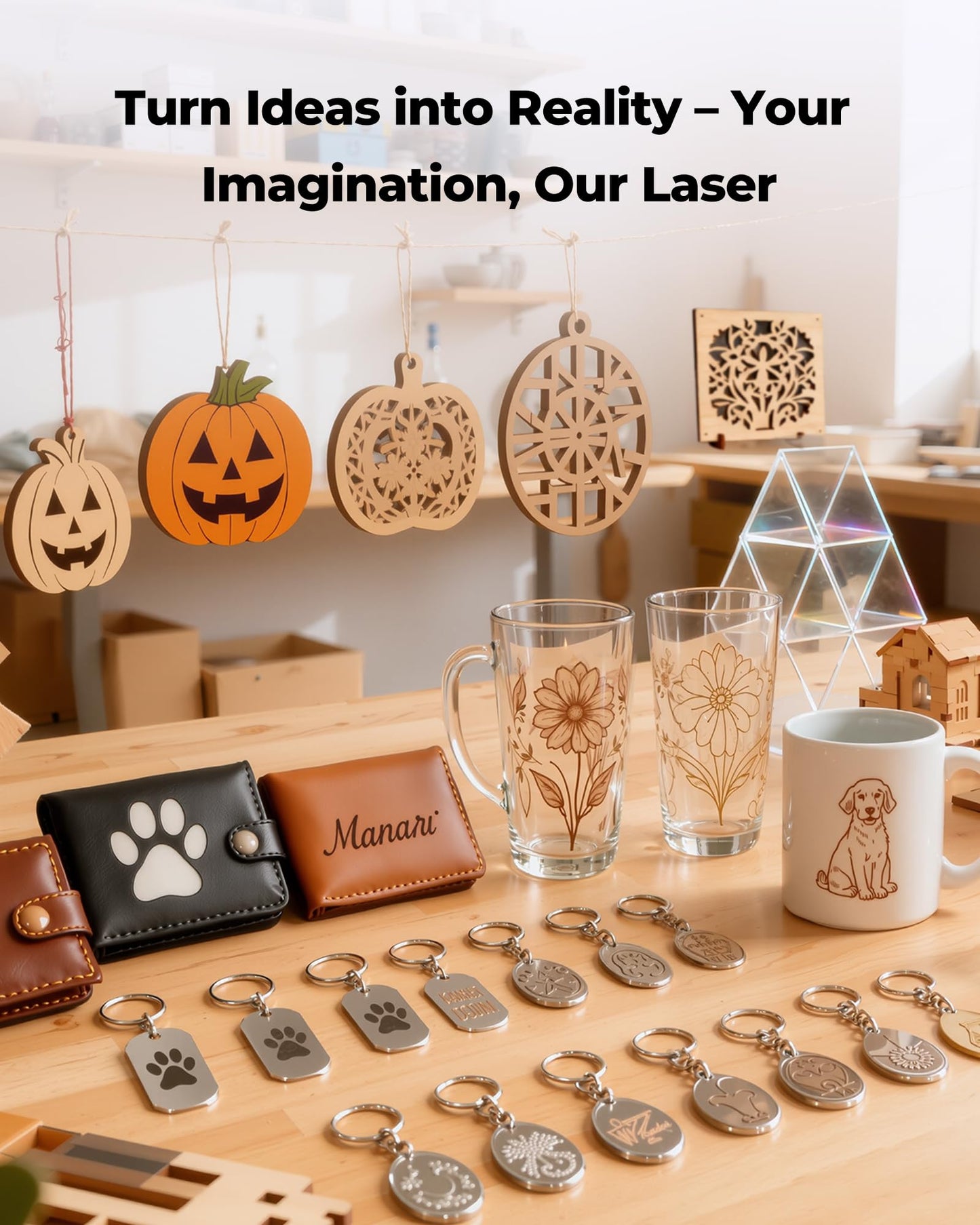 ACMER S1 Laser Engraver, 6000mW Laser Engraver Machine Higher Accuracy Lazer Cutter and Engraving Machine with Working Area 130x130mm,0.04mm Laser Spot Engraving Machines & Tools