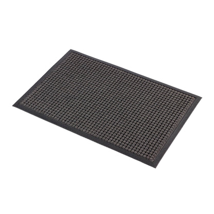 Notrax - 166S0410CH NoTrax 166 Guzzler Rubber-Backed Entrance Mat, for Home or Office 4' X 10' Charcoal, 4' Width x 10' Length