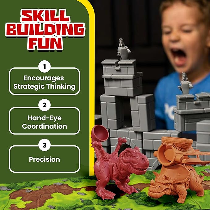 Catapult Feud – Base Game Expansions and Accessories (Dino Pack Expansion)