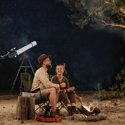 Celticbird Telescope for Adults Astronomy Beginners, 80mm Aperture 800mm Refractor Telescopes for Adults High Powered with AZ Mount, Carry Bag, Phone Mount