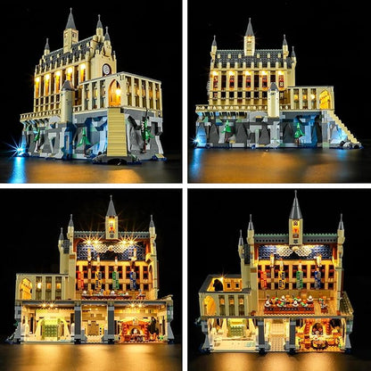 BRIKSMAX Led Light Kit for Lego-76435 Hogwarts Castle The Great Hall - Compatible with Lego Harry Potter Building Set- Not Include Lego Set