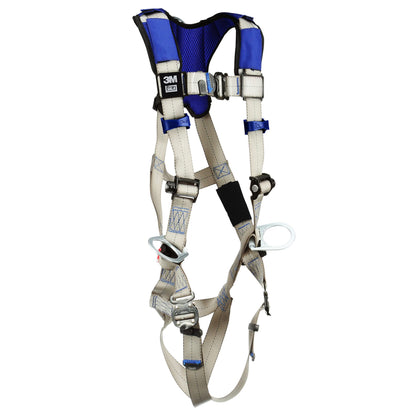 3M DBI-SalaExoFit X100 Comfort Vest Positioning Safety Harness Fall Protection, OSHA, ANSI, Back and Hip D-Rings, Quick Connect Chest and Leg Buckles, 1401031, Medium