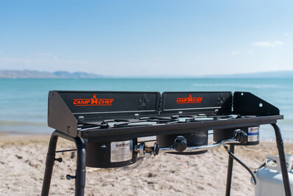 Camp Chef Explorer 3X Three-Burner Stove, Cooking Surface 14 in. x 49 in.