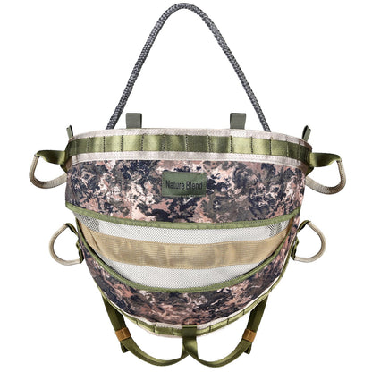NatureBlend Tree Saddle, The Gen 2 Hunting Saddle, Ultra Large Comfortable Seat, Lightweight Tree Stands Accessories, Adjustable Tree Climbing Saddle, Essential Saddle Hunting Gear, Includes Bridge