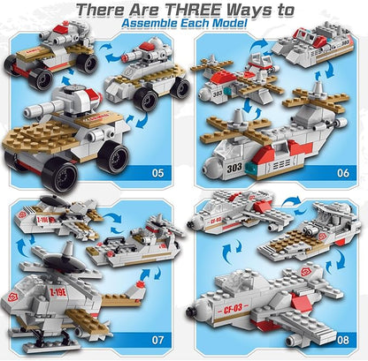 Sitodier Military Battleship Building Block Set for Kids811pcs 25 in 1 Cruiser Battle Ship Building Kit Toy for Boys Kids Ages 6-12 and 8-14 Beautiful Xmas Birthday Gift