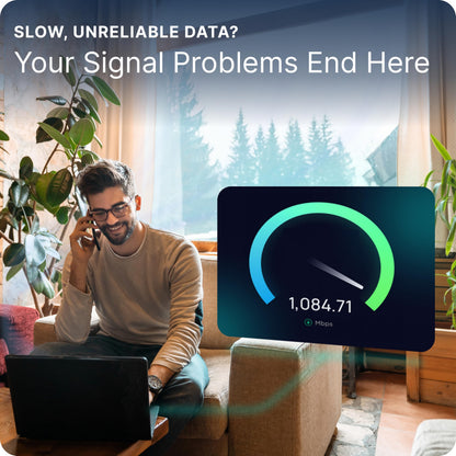 Waveform SignalDock Outdoor Gateway Enclosure | for T-Mobile Home Internet, G5AR | IP67 Weatherproof | Complete Kit w/PoE++, 3X Ethernet Cables & Window Entry Cable, Install Manual