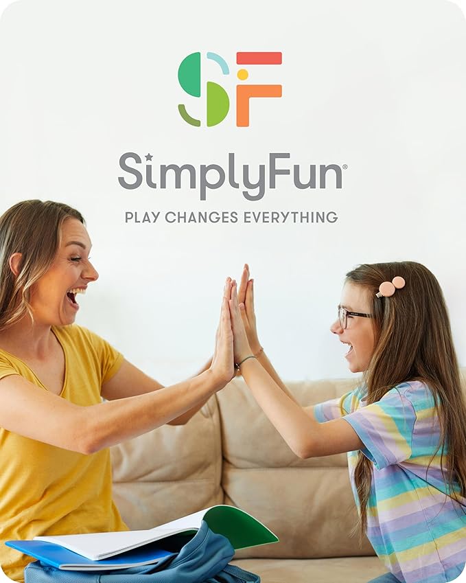SimplyFun Handy - Family Game for Kids and Adults Ages 8+ - Fine Motor Skills Game with Soft Balls and Cards - Classroom Party or Family Game Night Fun