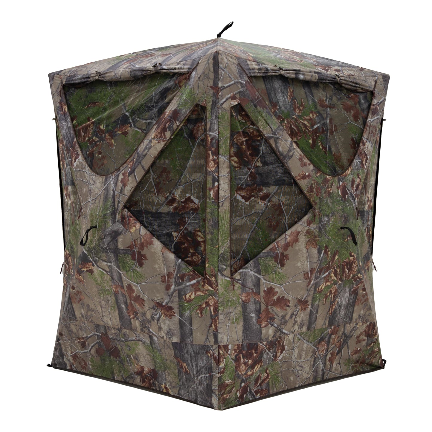 Barronett Blinds® Prowler 300™ Hub Hunting Blind – 80” Tall for Standing Shots, Adjustable Archery Windows, Shoot-Through Mesh, Bloodtrail® Backwoods, PR301BW