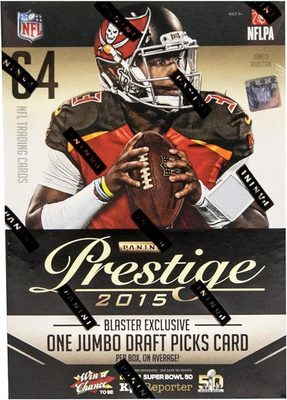 Panini NFL 2015 Prestige Football Trading Card Blaster Box