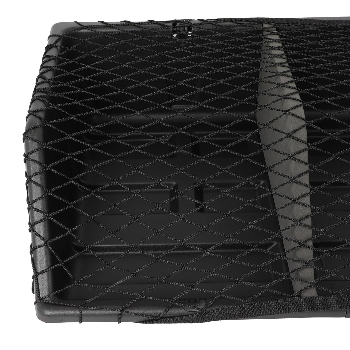 SCITOO 56" PP|Plastic Truck Bed Tool Box,Heavy Duty Crossover Storage for Most Full Size Pickups,Lockable Weatherproof Chest,Fits 56"WX10"DX10"H Truck Beds,Easy Access to Load and Unload