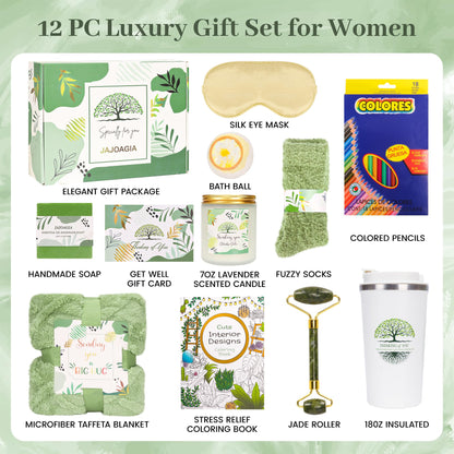 Self Care Gifts for Women Care Package Get Well Soon Gifts Baskets for Women Thinking of you Gifts Feel Better Gifts Sympathy Gifts