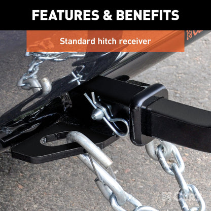 CURT Manufacturing 12064 Class 2 Trailer Hitch, Pin and Clip