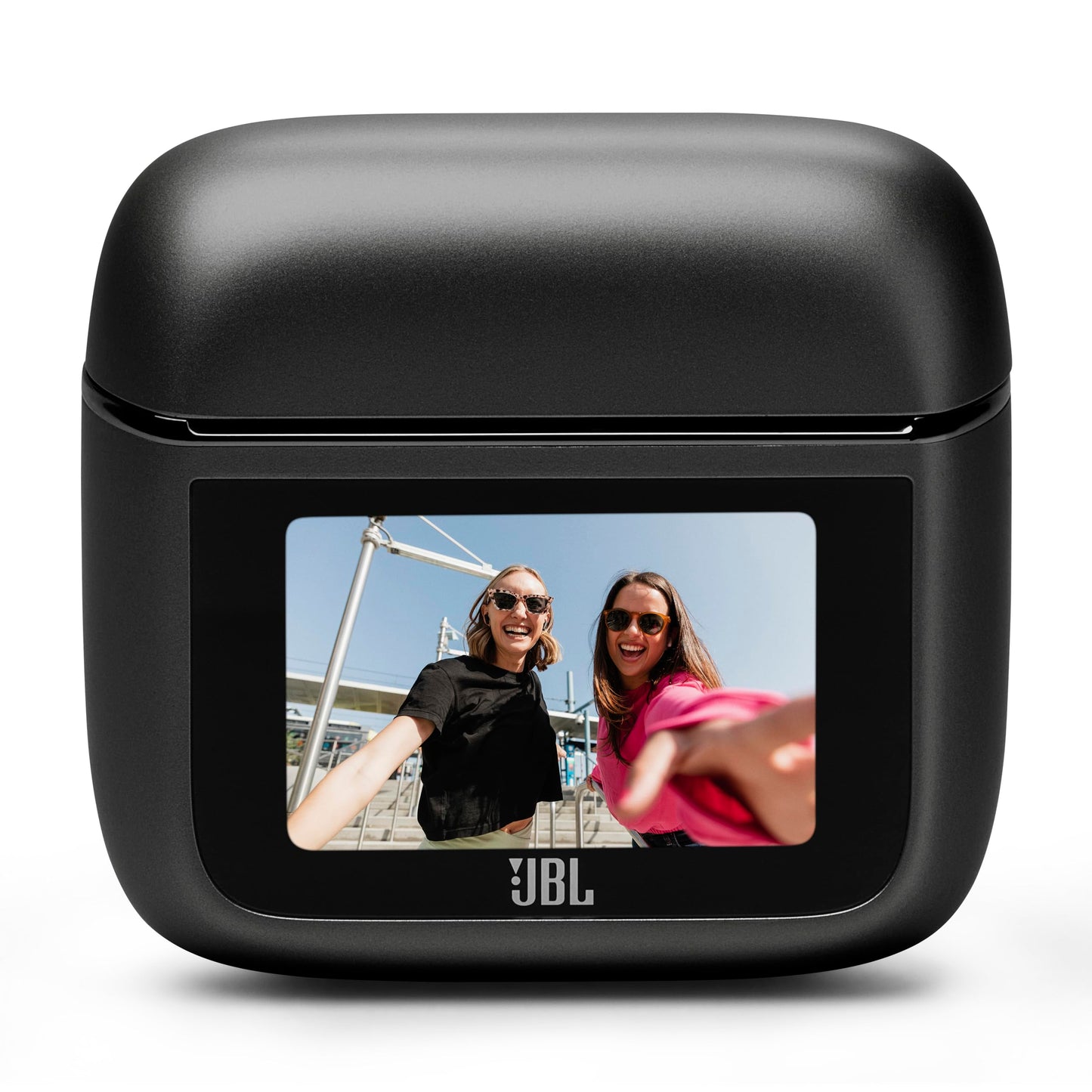 JBL Tour Pro 2 - True Wireless Noise Cancelling Earbuds with Smart Charging Case, 6-mic Perfect Calls with Voice Control, Up to 40hrs of Playtime, Immersive JBL Spatial Sound (Black)