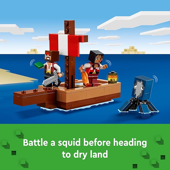 LEGO 21259 Minecraft Die Piratenschiffreise
