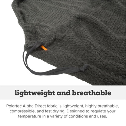 Big Agnes Alpha Direct Fleece Sleeping Bag Liner, Long