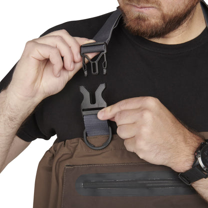 Compass 360 by SJK Deadfall Breathable STFT Chest Wader Waterproof Fishing, Bootfoot, Fly Fishing, Lightweight Men and Women