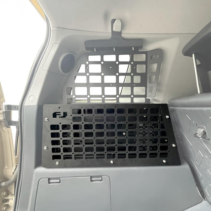 HIGH FLYING for Toyota FJ Cruiser (XJ10) 2007-2014 Car Molle Panels Storage Modular System Trunk Shelf Organizer Interior Rear Cargo Racks (Driver Side Storage Box)