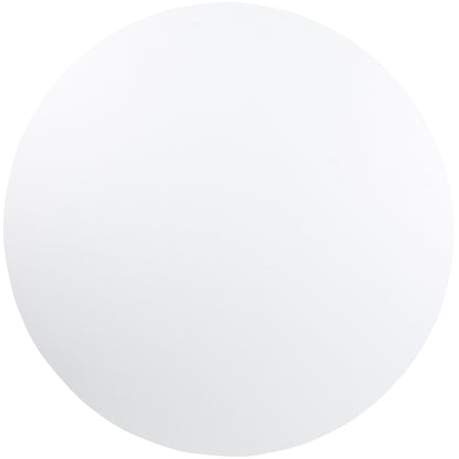 Flash Furniture Elon 6' Round All-Occasion Plastic Folding Event Table, Foldable Portable Banquet Table for Indoor/Outdoor Events, White