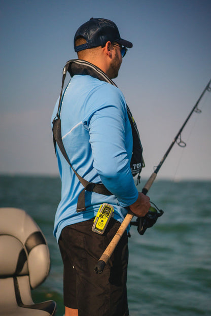 ACR ResQLink View RLS - SOS Personal Locator Beacon - Digital Display, Return Link Service, GPS Global Coverage to Alert Search and Rescue - Outdoor Emergency, Ideal for Hiking Hunting Boating Fishing