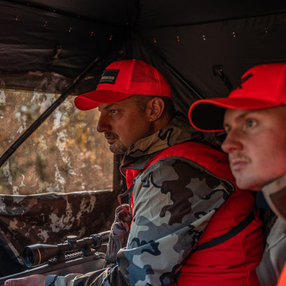Barronett Blinds® Ace 250, Portable Hunting Blind, Large Pop-Up Hub Blind, Panoramic Shooting Windows, Lightweight, Crater™ Harvest, 75” x 75” x 67”, AC250CH