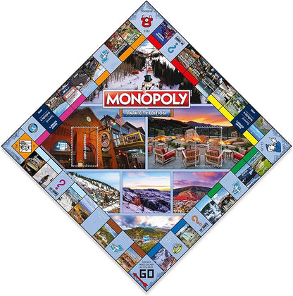 Monopoly Board Game Park City Edition: 2-6 Players Family Board Games for Kids and Adults Board Games for Kids 8 and up for Kids and Adults Ideal for Game Night