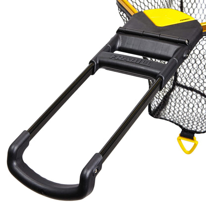 Frabill Trophy Haul Bearclaw 1418 Fishing Net, One Hand Designed Landing Net, Black and Gold (FRBNX14S)