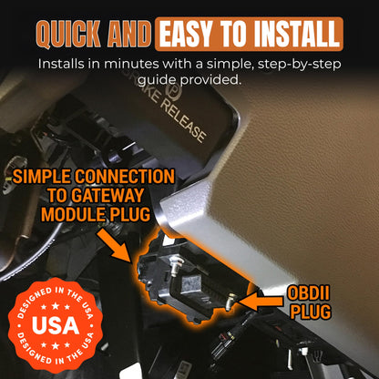 Kicky Ride Plug-in Remote Start Kit – Start from Your Factory Fob – Some Ford, Lincoln Vehicles – F-150, F-250/350, Edge, Ranger, Bronco Sport, MKZ & More! – Extend Runtime - Check CAR Compatibility