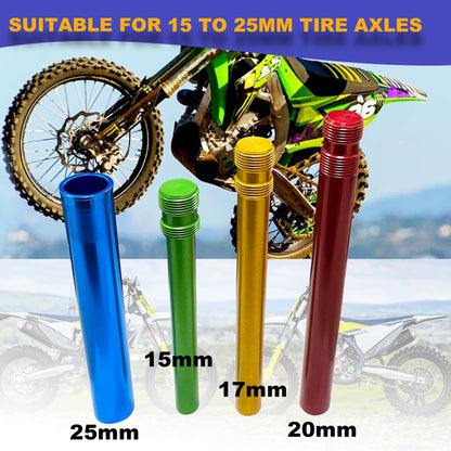 C CLINK Dirt Bike Tire Changing Tools Complete Package for Motocross Enduro Compact Dirt Bike Tire Changer for 16" to 21" Wheels Quick Easy Mount 15mm to 25 mm Axles (Complete kit)