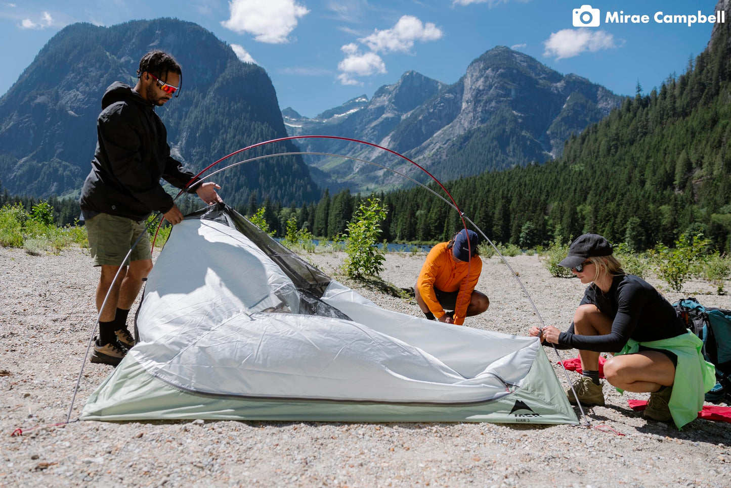 MSR Elixir 3-Person Lightweight Backpacking Tent