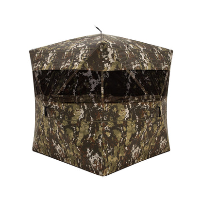 Barronett Blinds® Ace 250, Portable Hunting Blind, Large Pop-Up Hub Blind, Panoramic Shooting Windows, Lightweight, Crater™ Harvest, 75” x 75” x 67”, AC250CH
