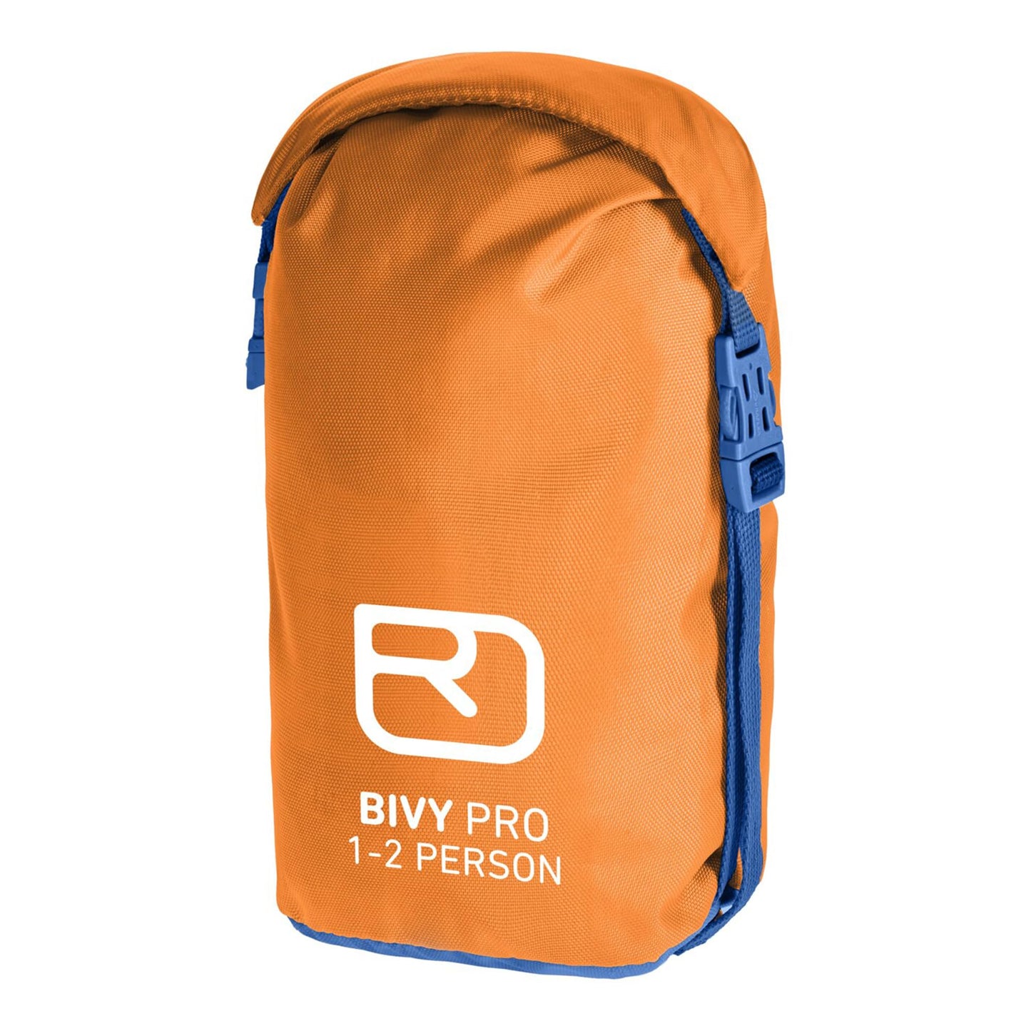 Ortovox Bivy Pro, Safety Orange, Windproof Emergency Bivy Sack for Two Persons with Silver Thermal Lining & Tent Function for Alpine Rescue & Touring