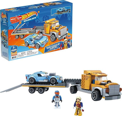 MEGA Hot Wheels Muscle Bound Building Set With 355 Pieces Authentic Details Features and Easter Eggs Colector Gift Set For Adult Builders