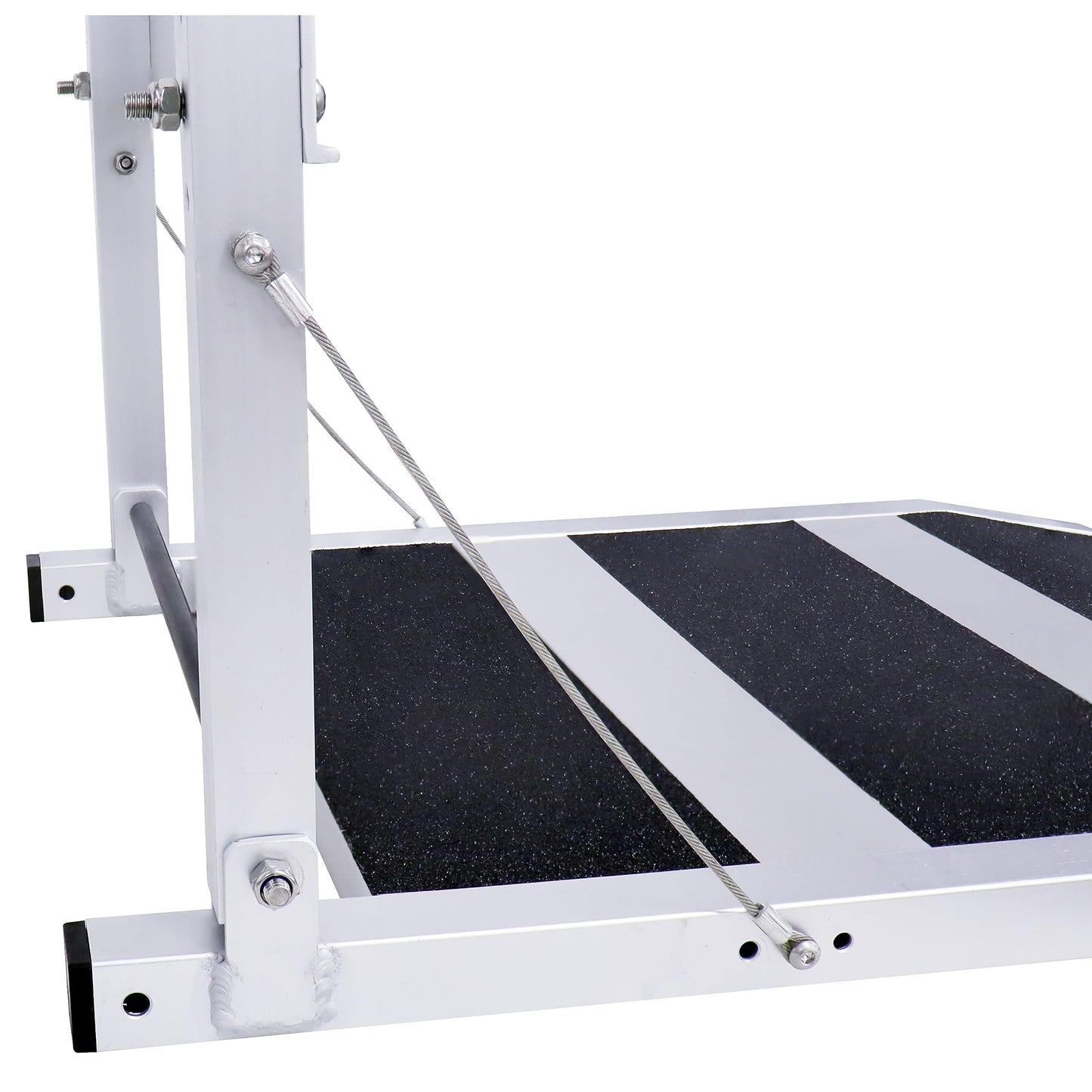 Extreme Max 3005.4248 Dog Ladder/Ramp Platform - Clear Anodized, Standard