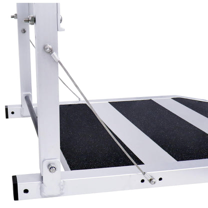 Extreme Max 3005.4248 Dog Ladder/Ramp Platform - Clear Anodized, Standard