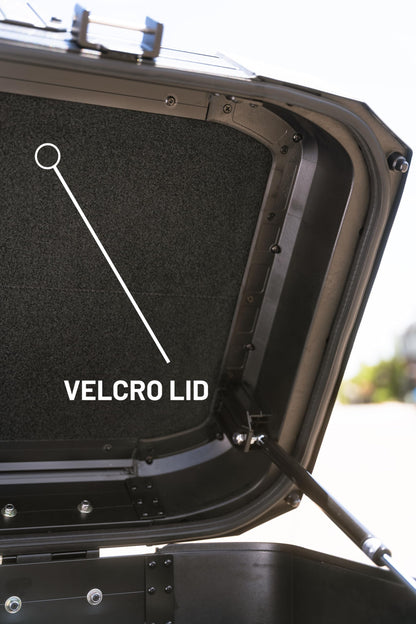 ITX 120 lockable aluminum cargo box, Overland Storage for Trucks, and vanlife,Heavy-Duty vehicle Rooftop Hard Shell Travel Storage Box,with Security Keys