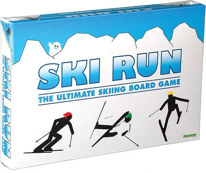 SKI Run - The Ultimate Skiing Family Board Game for Both Kids Teens and Adults. Top Apres Ski Gift-Present